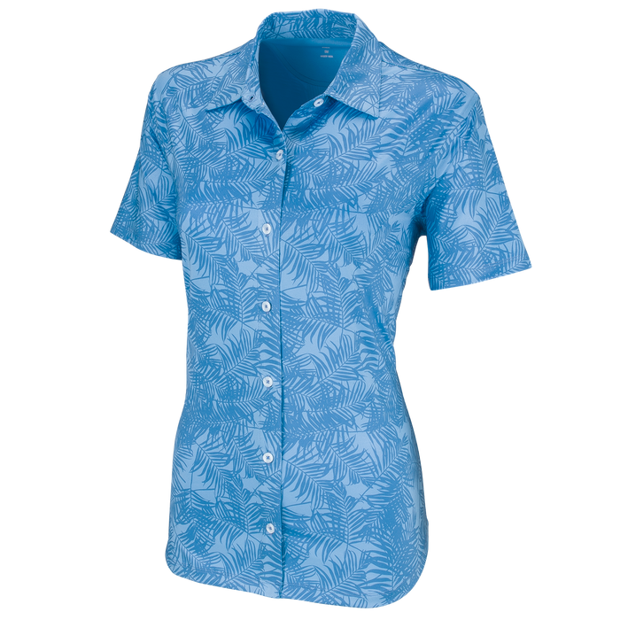 Women's Vansport Pro Maui Shirt - Ocean Blue,LG