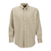Blended Poplin Shirt - Stone,LG