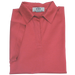 Women's Double-Mercerized Smooth Knit Polo - Dark Pink,XLG
