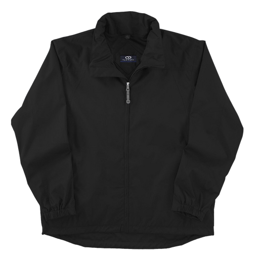 Lightweight Packable Rain Jacket - Black,LG