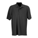 Greg Norman Play Dry® Horizontal Textured Stripe Polo - Black,XLG