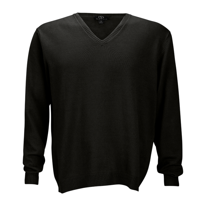 Clubhouse V-Neck Sweater - Cappuccino,XLG