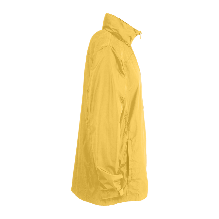 Full-Zip Lightweight Hooded Jacket - Bright Yellow,LG