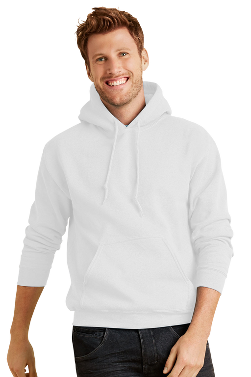Gildan® Heavy Blend™ Adult Hooded Sweatshirt - White,LG