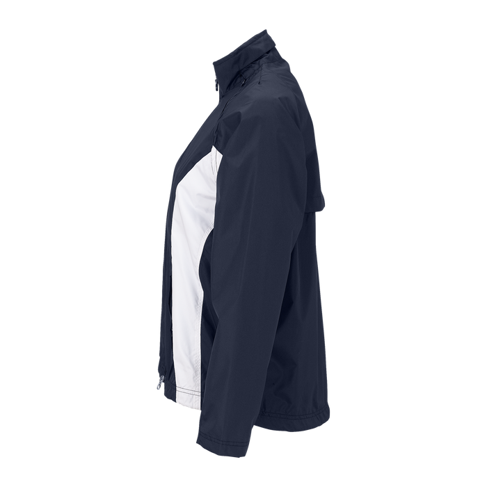 Women's Convertible Wind Jacket - Navy/White,XSM