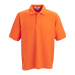 Soft-Blend Double-Tuck Pique Polo - Orange,XSM