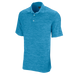 Greg Norman Play Dry® Heather Solid Polo - Atlantic Blue Heather,LG