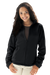 Women’s Vantek™ Microfiber Full-Zip Jacket - Black,LG