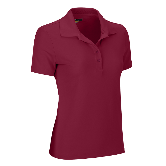 Women’s Play Dry® Performance Mesh Polo - Maroon,XLG