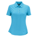 Women's Greg Norman Play Dry® Foreward Series Polo - Caribbean Blue,LG