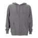 Premium Lightweight Fleece Full-Zip Hoodie - Dark Steel,3XLG