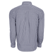 Easy-Care Gingham Check Shirt - Navy/White,2XT