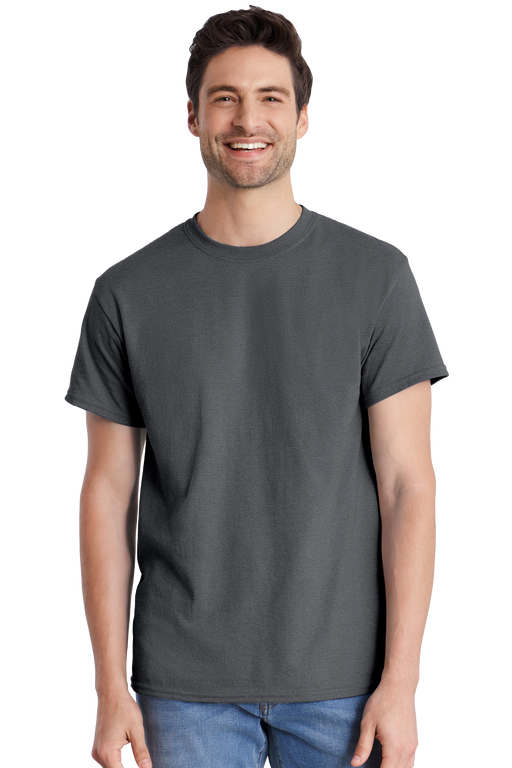 Gildan® Heavy Cotton™ T-Shirt - Dark Heather,LG