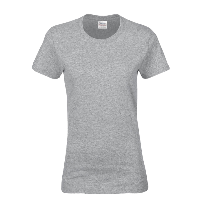 Gildan® Heavy Cotton™ Missy Fit T-Shirt - Sport Grey,MD