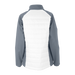 Women’s Hybrid Jacket - White With Grey,LG