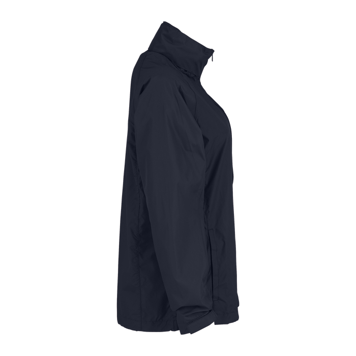Women's Full-Zip Lightweight Hooded Jacket - Navy,XLG