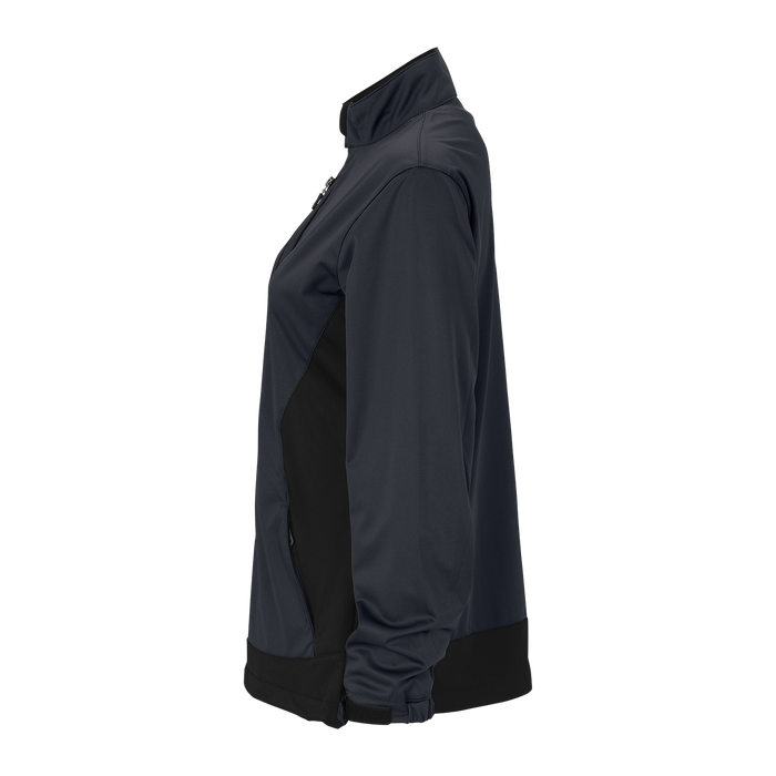 Women's Air-Block Softshell Jacket - Black/Dark Grey,LG