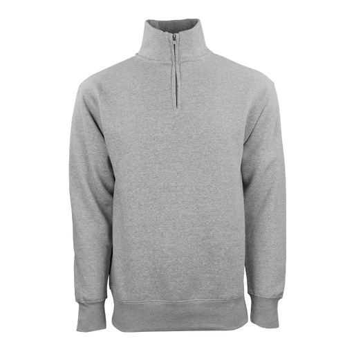 Ultra Soft Fleece 1/4 Zip - Grey Heather,XSM