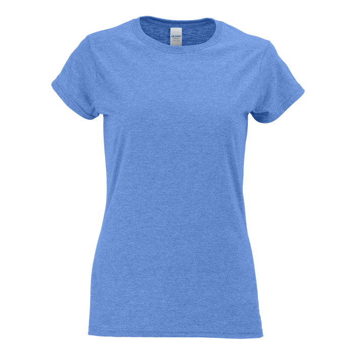 Gildan® Softstyle® Ladies' T-Shirt - Heather Royal,LG