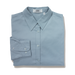 Women's Pima Cotton Twill Shirt - Dusty Blue,XSM