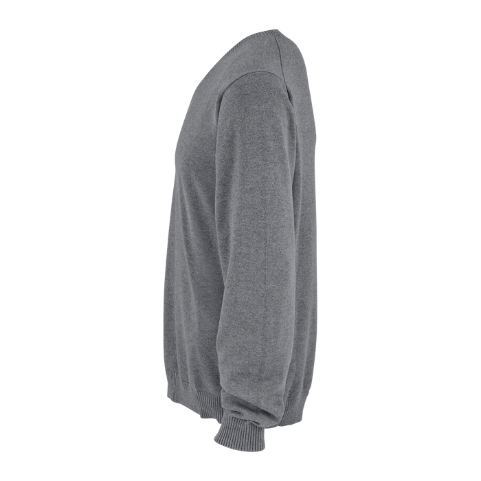 Clubhouse V-Neck Sweater - Grey Heather,LG