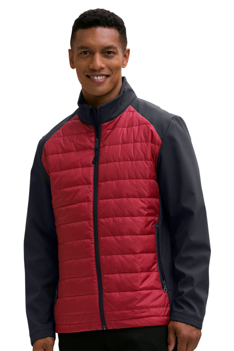 Hybrid Jacket - Sport Red With Black Onyx,3XLG