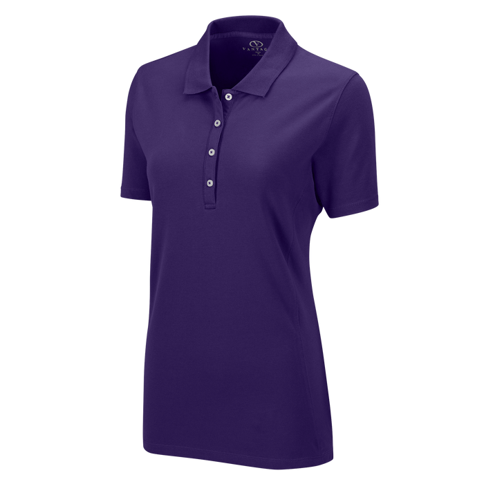Women's Perfect Polo® - Purple,XSM
