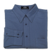 Solid Mini-Box Polynosic Shirt - Ocean,XLT