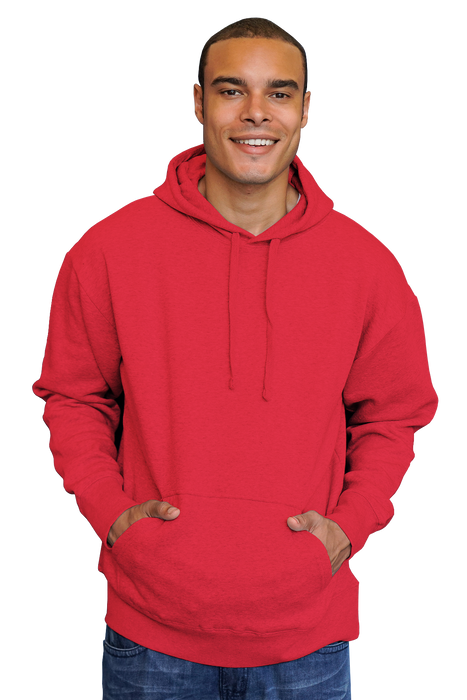 Ultra Soft Fleece Hoodie - Red,2XLG
