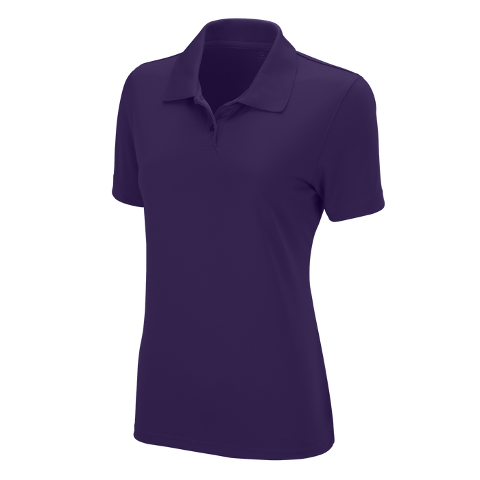 Women's Vansport Omega Solid Mesh Tech Polo
