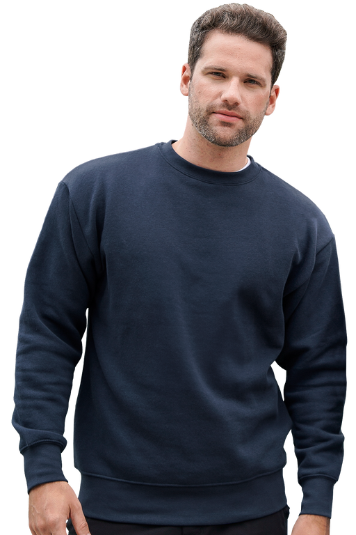 Ultra Soft Fleece Crewneck - Navy,SM