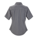 Women's Short-Sleeve Hudson Denim Shirt - Grey,LG