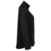 Women's Brushed Back Micro-Fleece Full-Zip Jacket - Black/Royal,LG