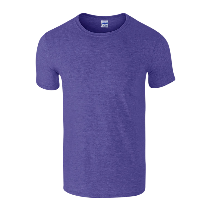 Gildan® Softstyle® Adult T-Shirt - Heather Purple,LG