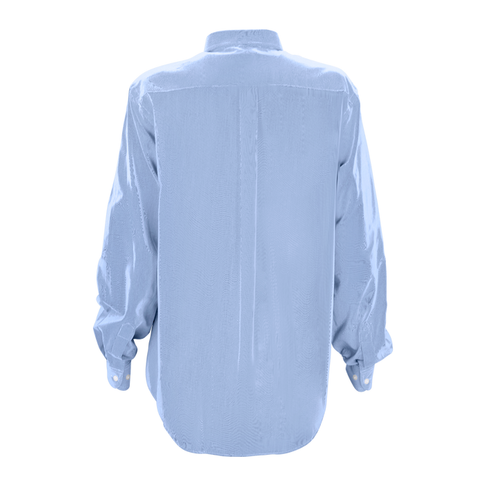 Van Heusen Women's Easy-Care Classic Pincord Shirt - Light Blue,LG