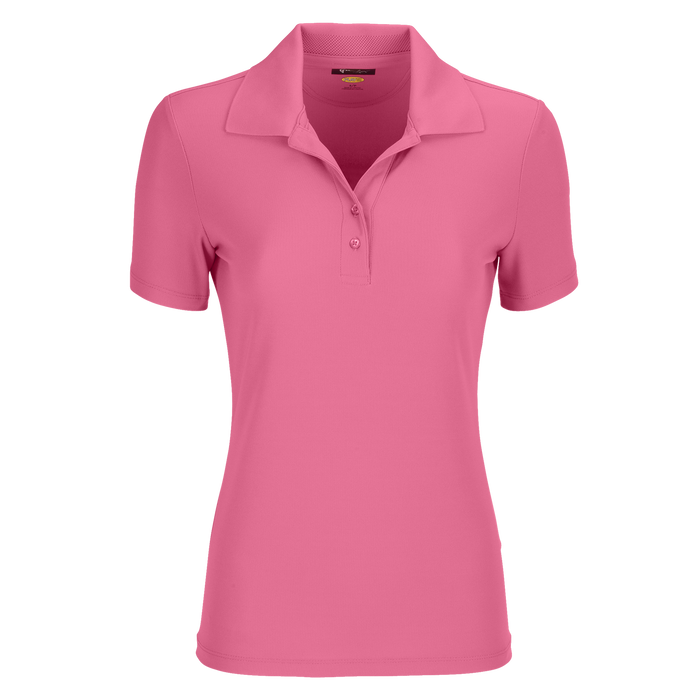 Women’s Play Dry® Performance Mesh Polo - Rose,XLG