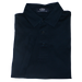Double-Mercerized Smooth Knit Polo - Navy,XLG