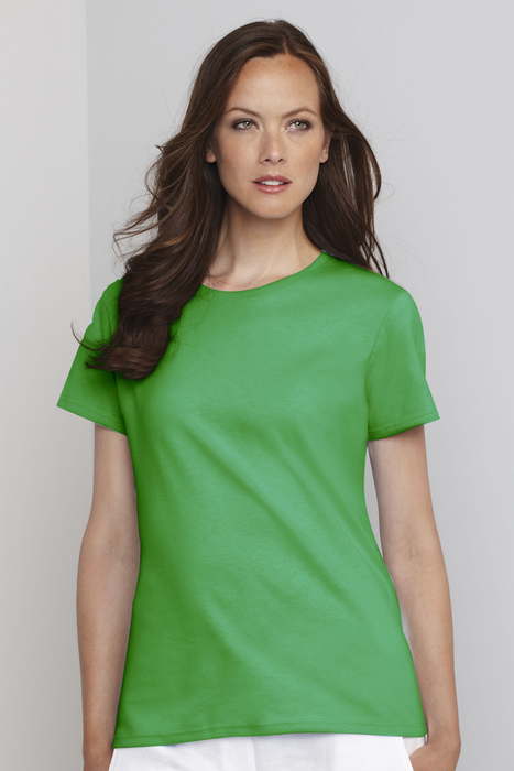 Gildan® Heavy Cotton™ Missy Fit T-Shirt - Irish Green,XLG