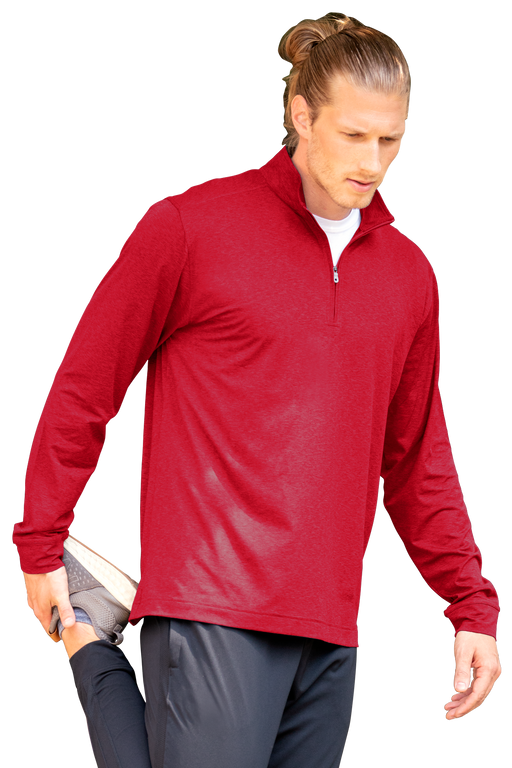 Vansport Zen Pullover - Sport Red,5XLG