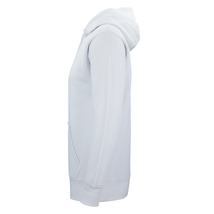 Ultra Soft Fleece Hoodie - White,LG