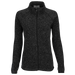 Women's Summit Sweater-Fleece Jacket - Black Heather,LG