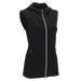 Women's Greg Norman Windbreaker Full-Zip Hooded Vest - Black,LG