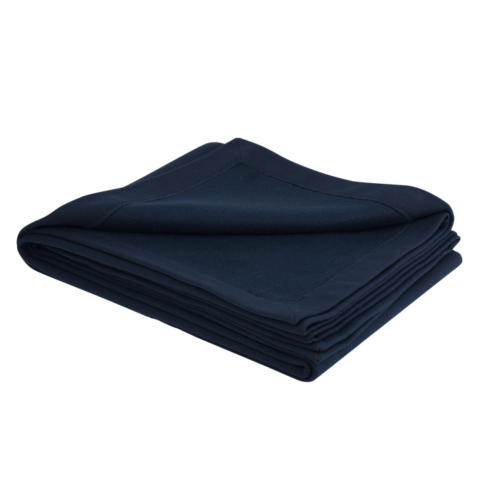 Varsity Fleece Blanket - Navy,QTY