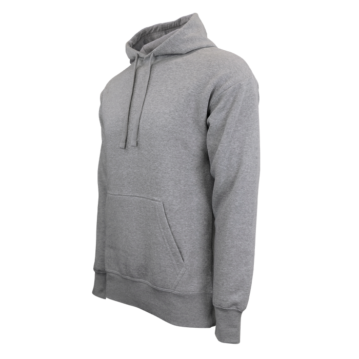 Ultra Soft Fleece Hoodie - Grey Heather,XSM