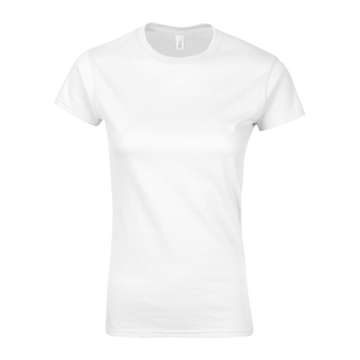 Gildan® Softstyle® Ladies' T-Shirt - White,LG