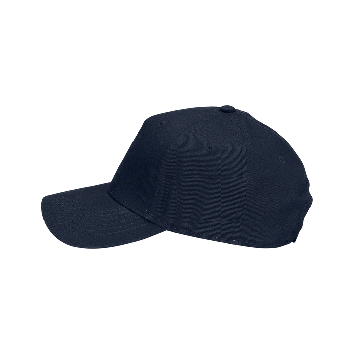 Clutch 5-Panel Constructed Solid Twill Cap - Navy,QTY