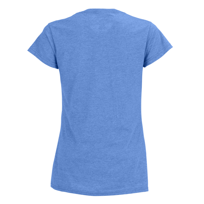 Gildan® Softstyle® Ladies' T-Shirt - Heather Royal,LG
