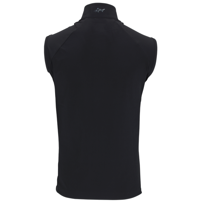 Greg Norman Windbreaker Full-Zip Vest - Black,LG