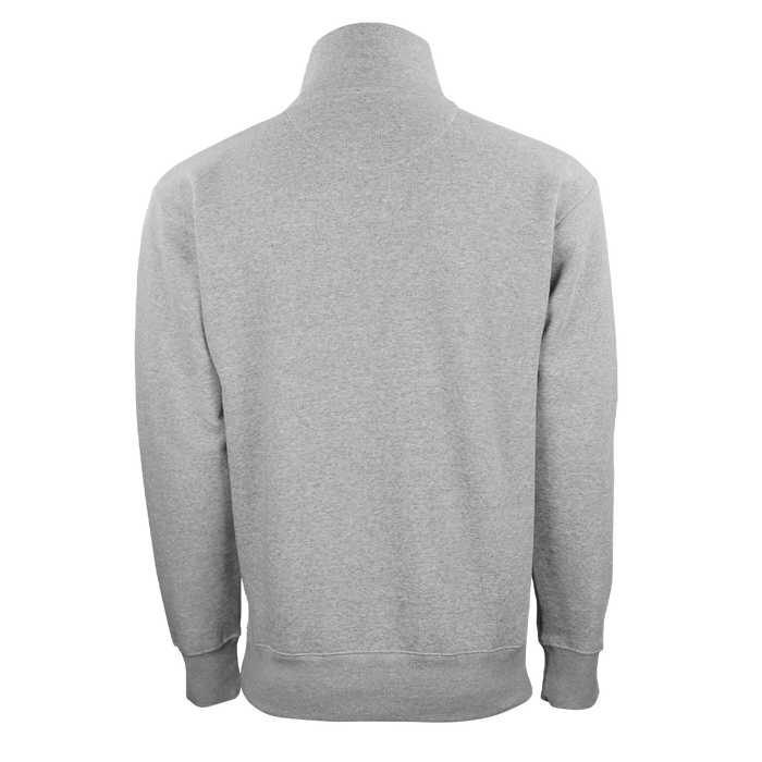 Ultra Soft Fleece 1/4 Zip - Grey Heather,XSM