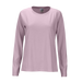 Women's Long Sleeve Scoop Neck T-Shirt - Pink,LG